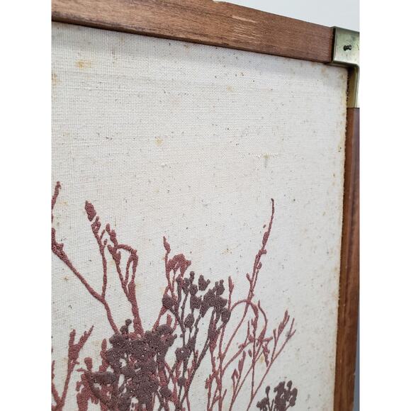 Vintage 1980 SHELTON JEPSON Hand Screen Print Framed MCM Wall‎ Decor Mid Century - Picture 8 of 12